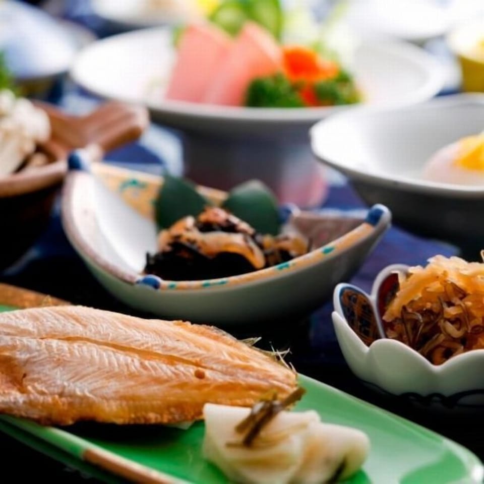 Daily Japanese breakfast for a fee