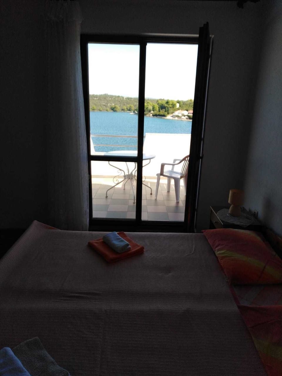 Double or Twin Room, Terrace, Sea View | Premium bedding, desk, laptop workspace, free WiFi