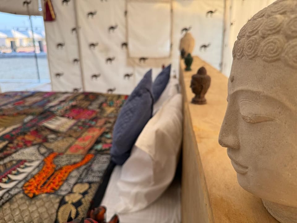 Luxury Tent | 1 bedroom, soundproofing, rollaway beds, free WiFi
