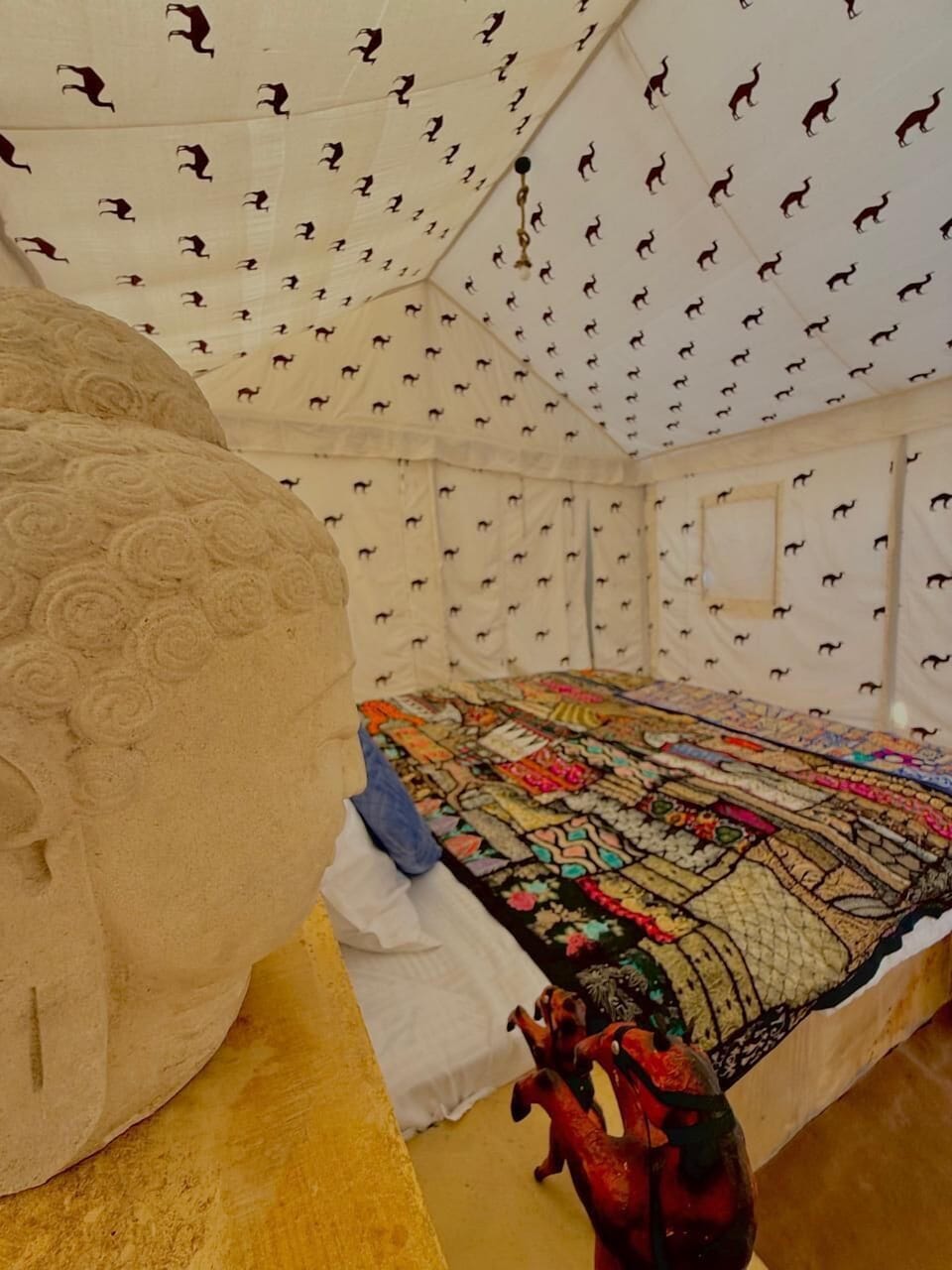 Luxury Tent | 1 bedroom, soundproofing, rollaway beds, free WiFi