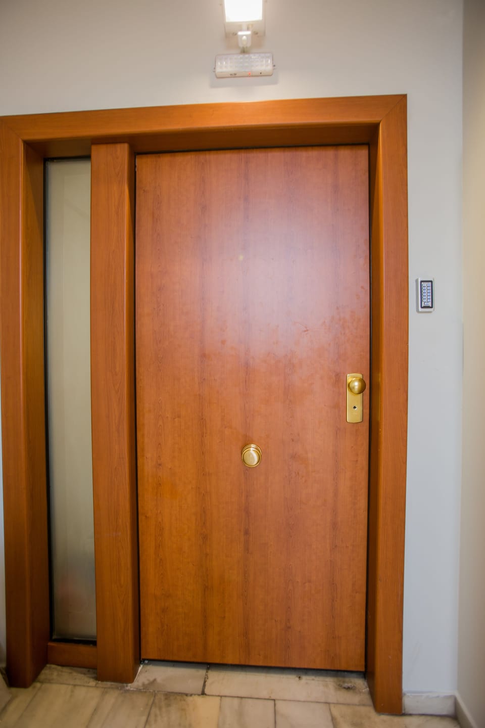 Interior entrance