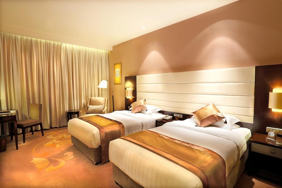 In-room safe, desk, blackout drapes, iron/ironing board