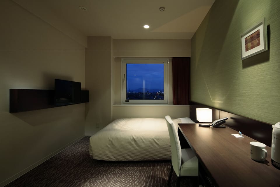 Single Room, Non Smoking  (No Bath in the room, Only Toilet, Men Only) | Premium bedding, desk, soundproofing, WiFi (free)