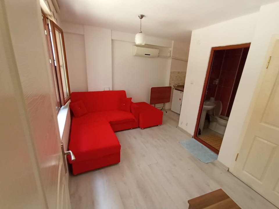 Basic Room, 1 Bedroom, City View | Living area | 24-inch LED TV with satellite channels