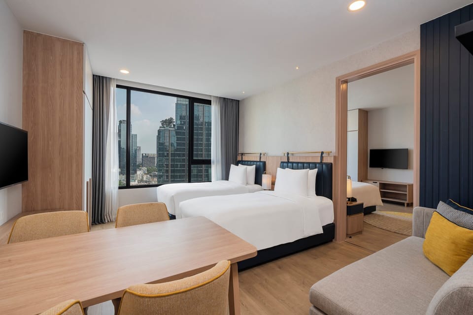Family Suite, 2 Bedrooms, Kitchen | Premium bedding, down comforters, in-room safe, desk