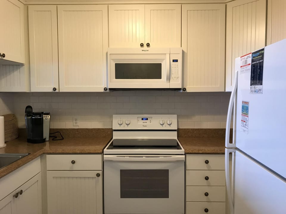Your kitchen is STOCKED with plenty of necessities and extras.