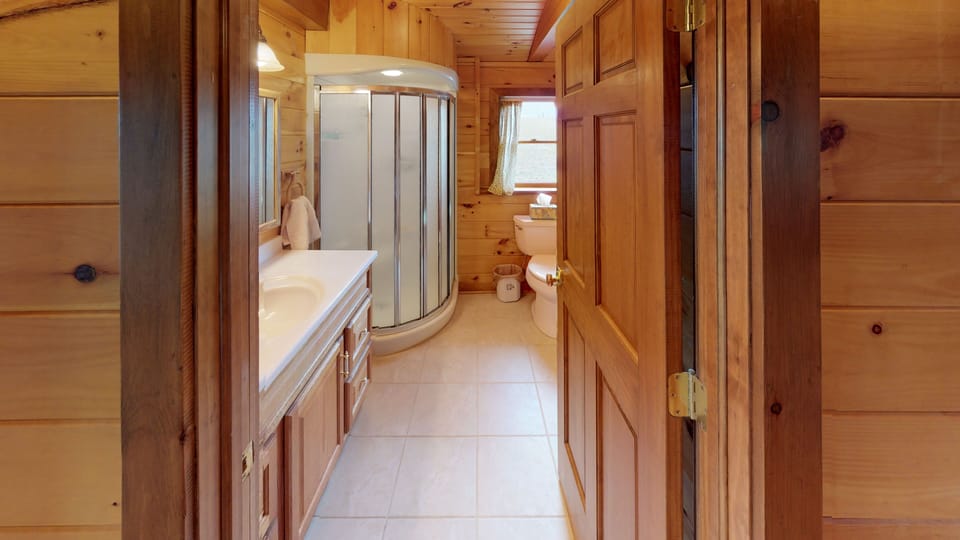 All the bathrooms have heated flooring