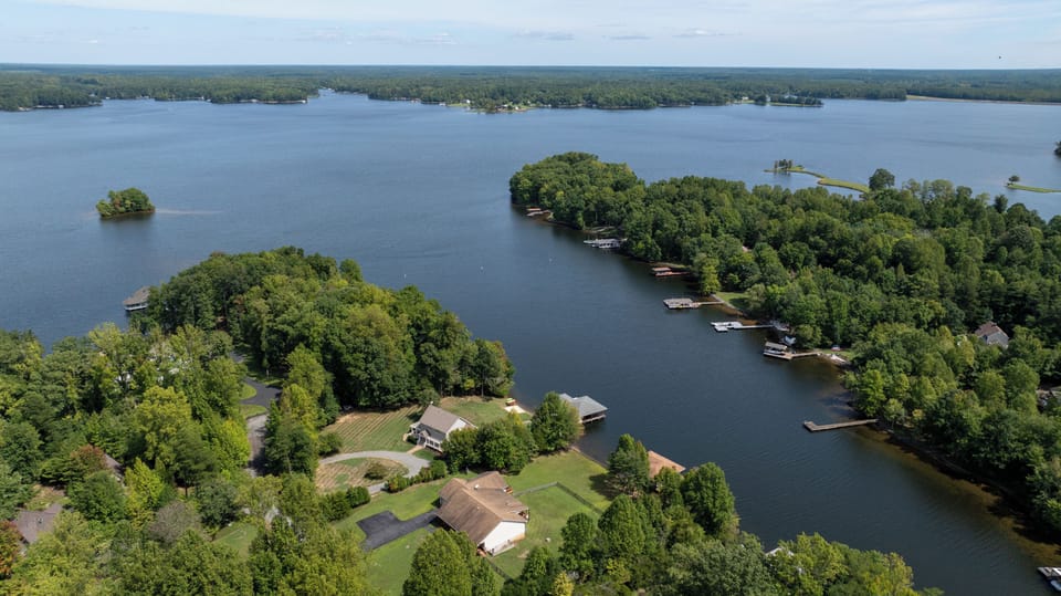 Great fishing off the dock, and in the cove.