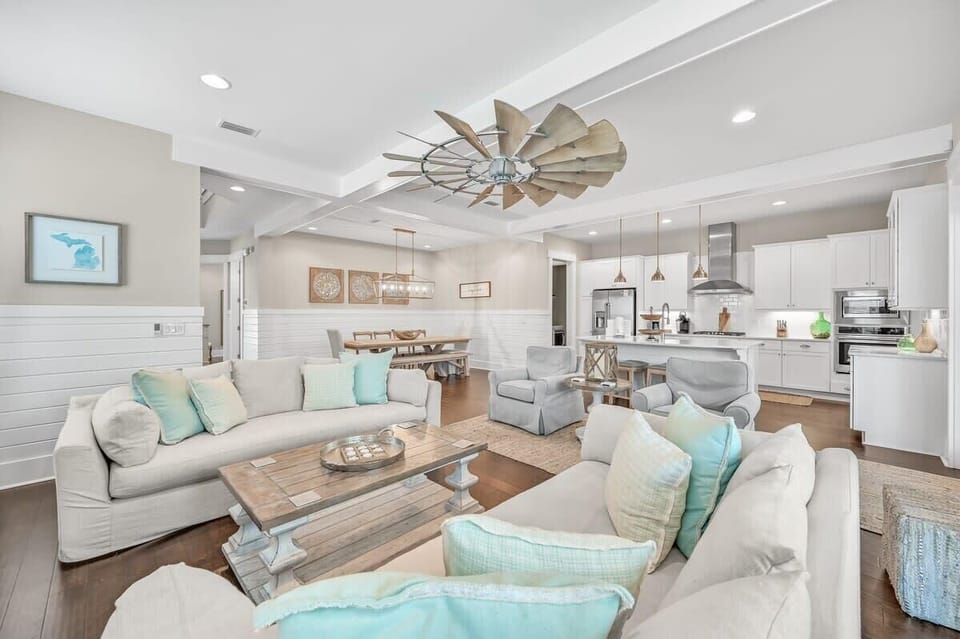 (2) Oversized Couches