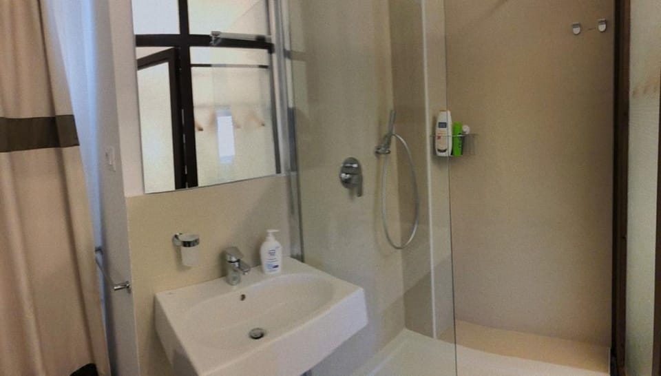 Double Room, Tower (On the 1st floor) | Bathroom | Shower, rainfall showerhead, bidet, towels