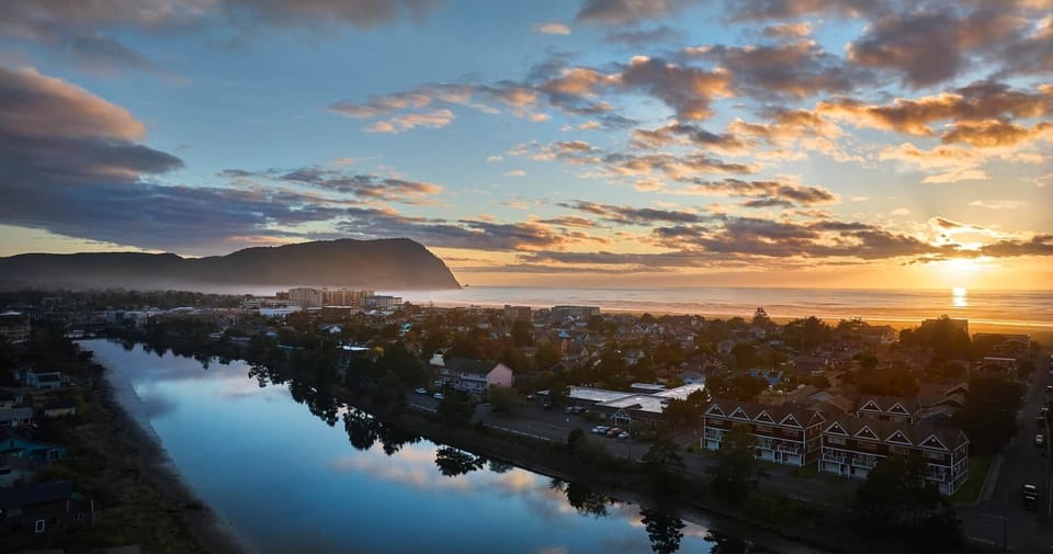 Seaside with view of Tillamook Head