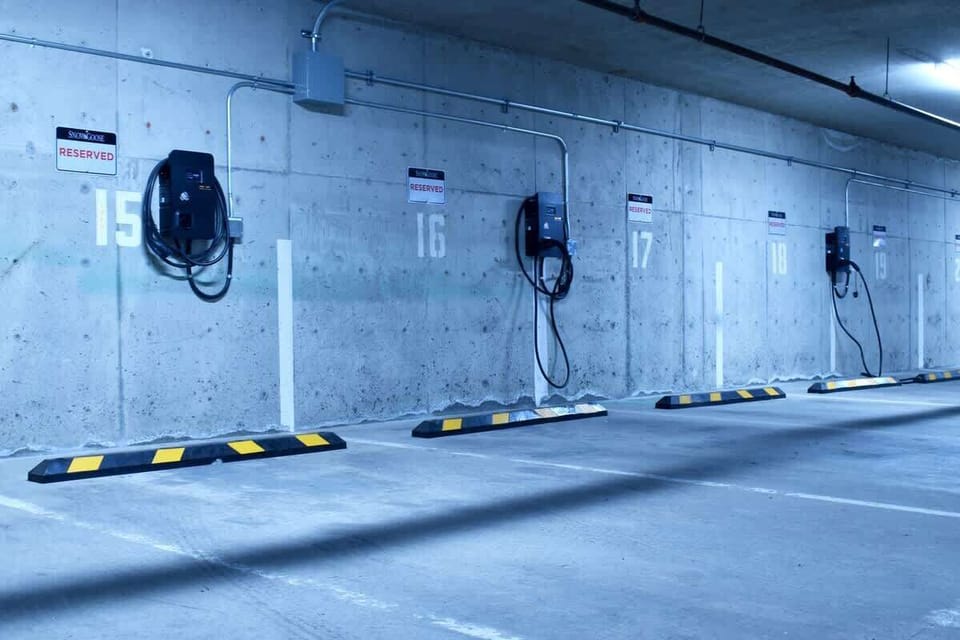 - Heated underground parking with convenient EV charging stations  
- Easy access for guests driving electric vehicles during snowy conditions  
- Secure and sheltered parking ensures peace of mind year-round 