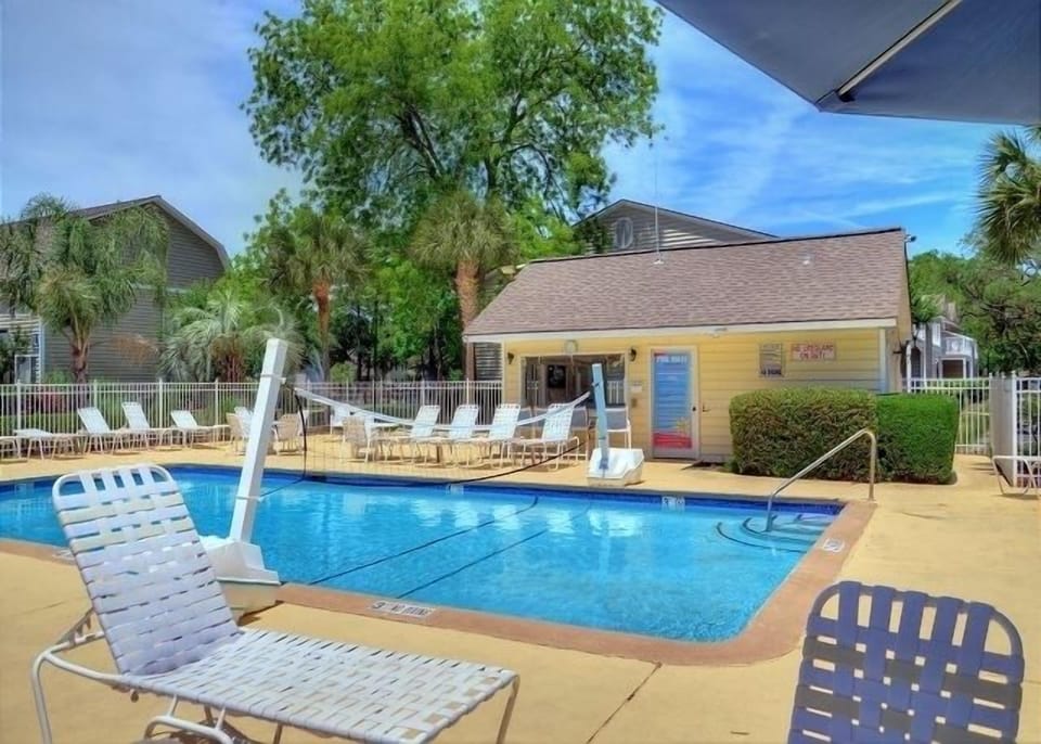 Small Pool across from the condo