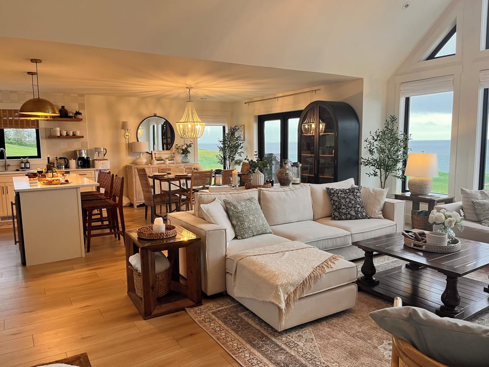 Open concept living space