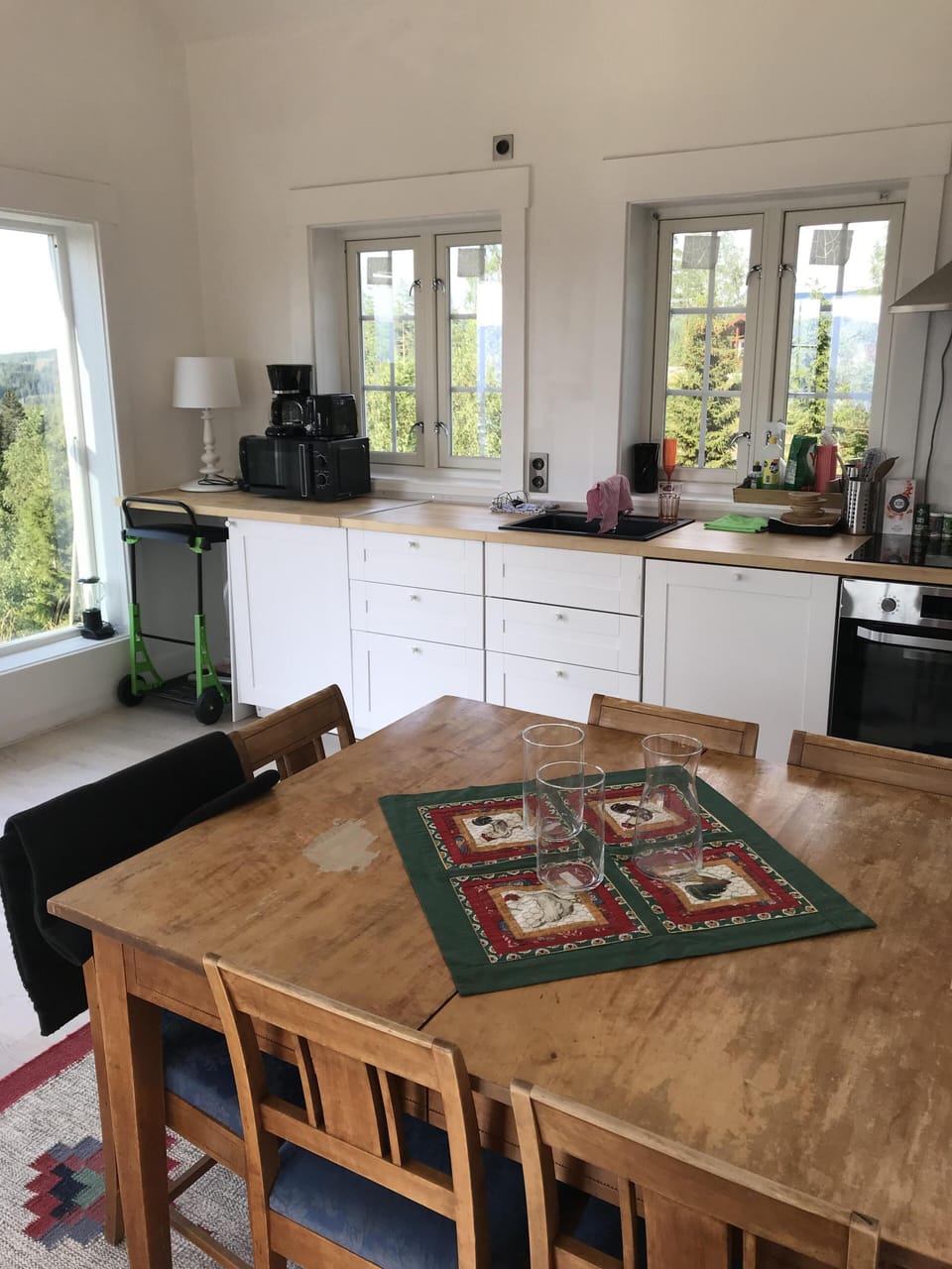 The kitchen at the annex