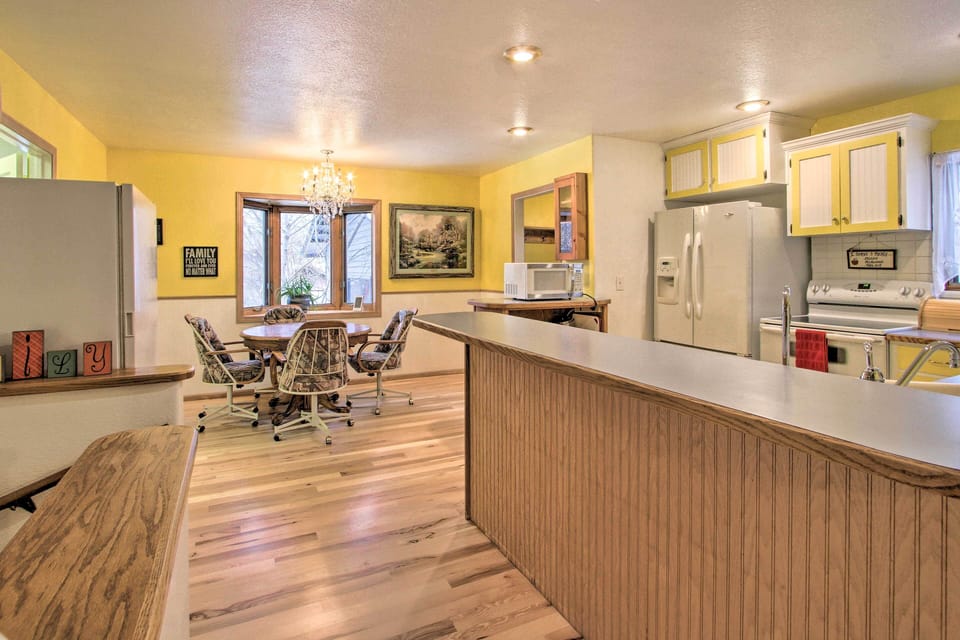 Fully Equipped Kitchen | Main Level | Drip Coffee Maker