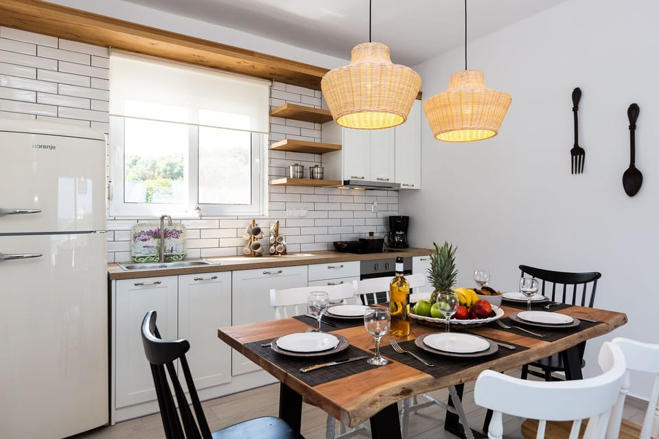 A fully equipped kitchen for culinary wonders.