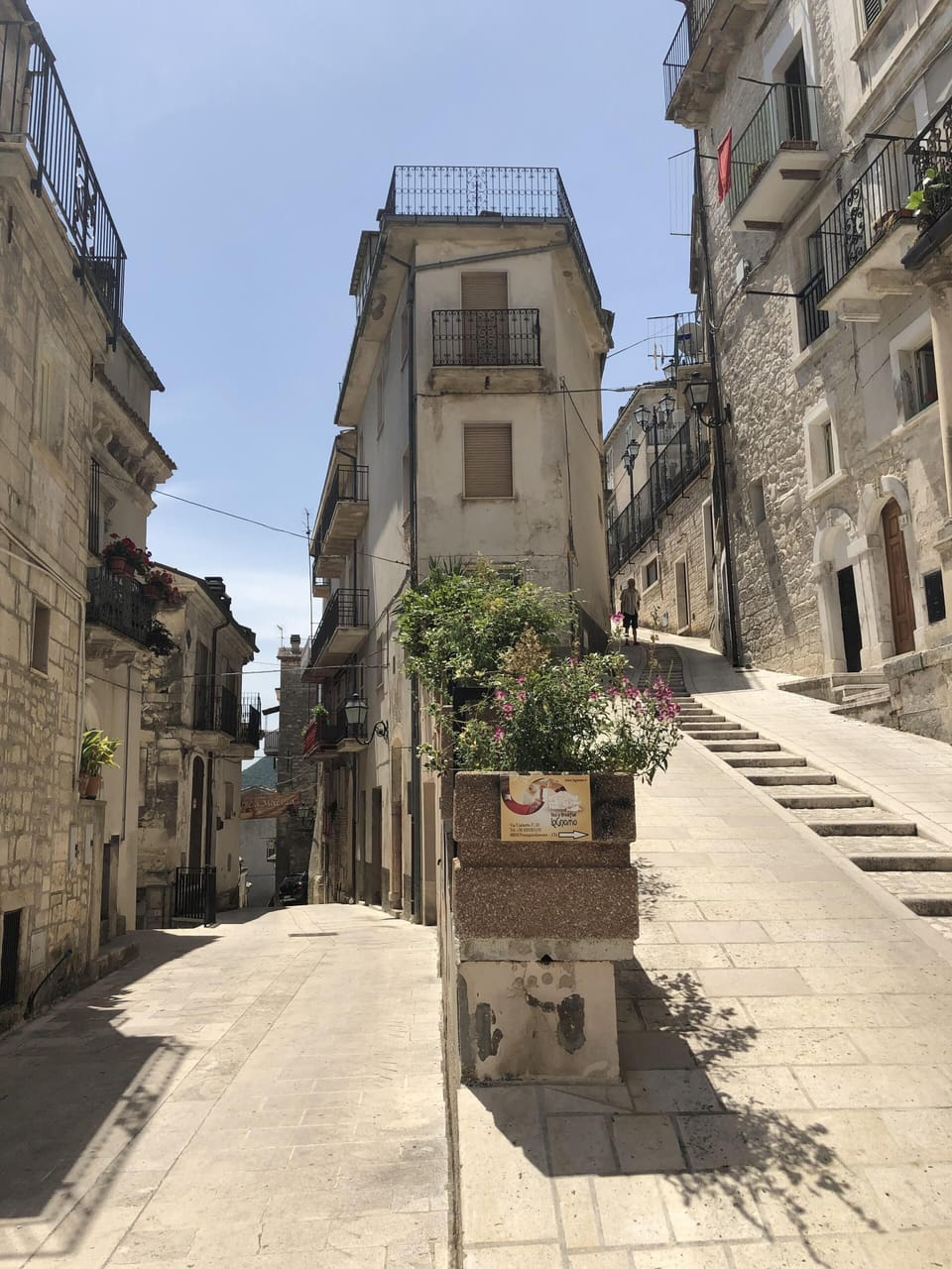The mountain village of Pennepiedamonte - check out the Vertical Park here!