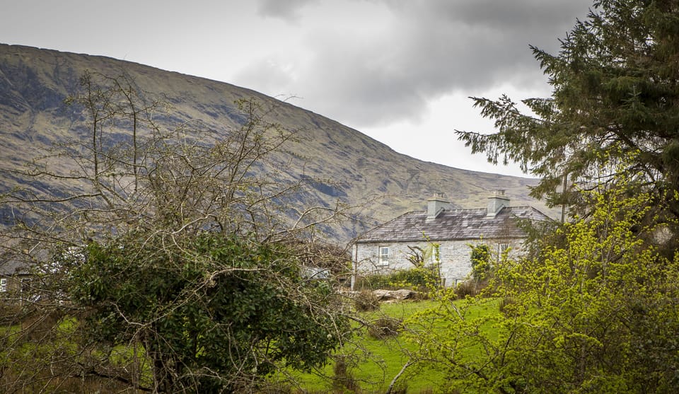 View of Carrowcullen with Ladies Brae, Ox Mountains behind