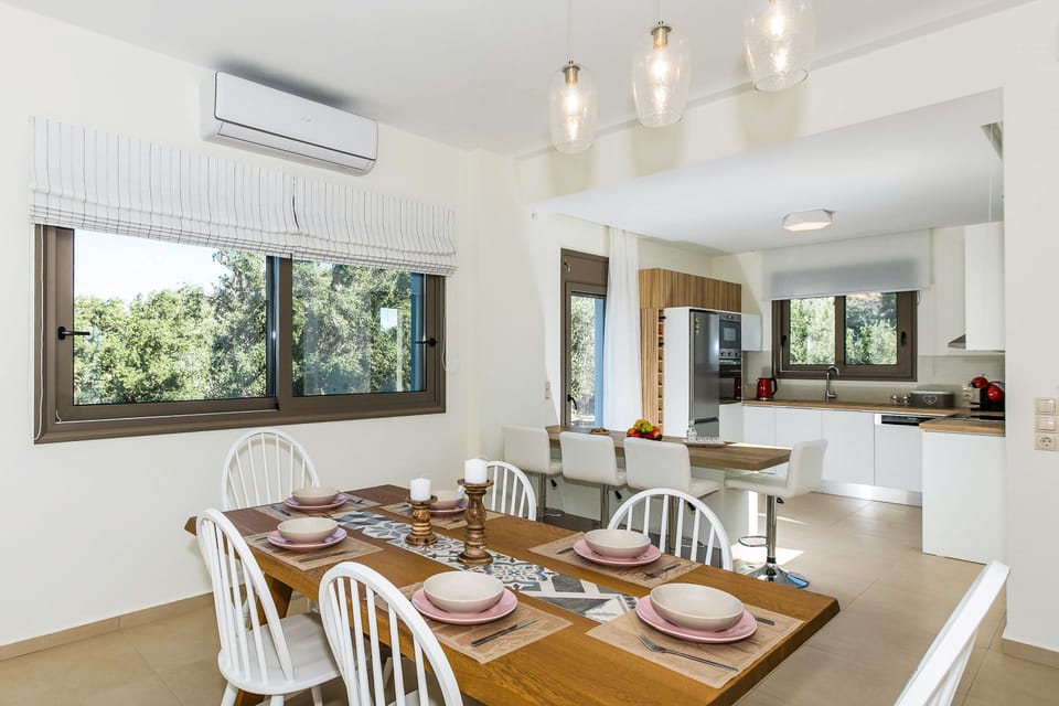 the dining area