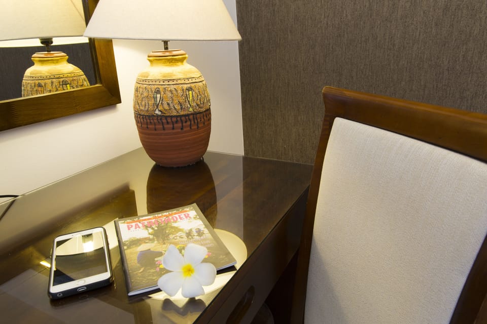 Minibar, in-room safe, desk, blackout drapes
