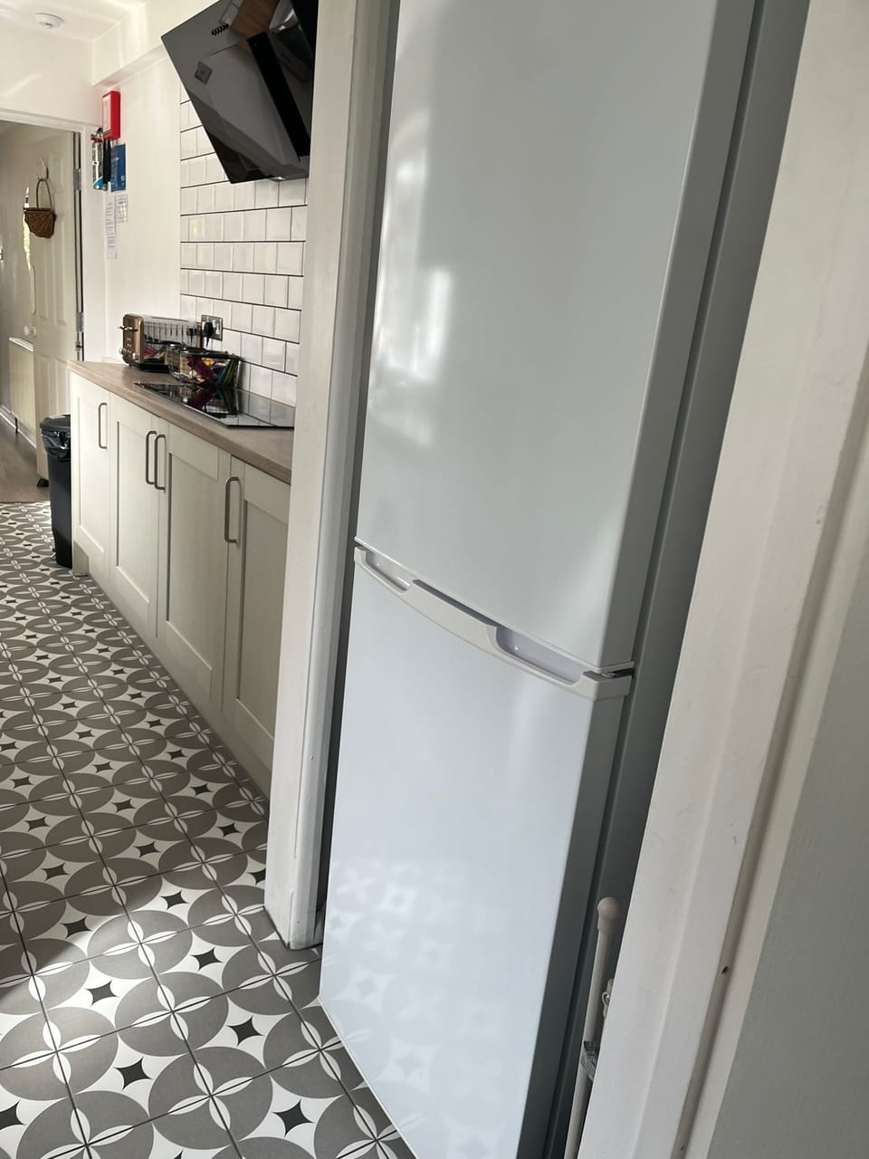 Family size fridge freezer