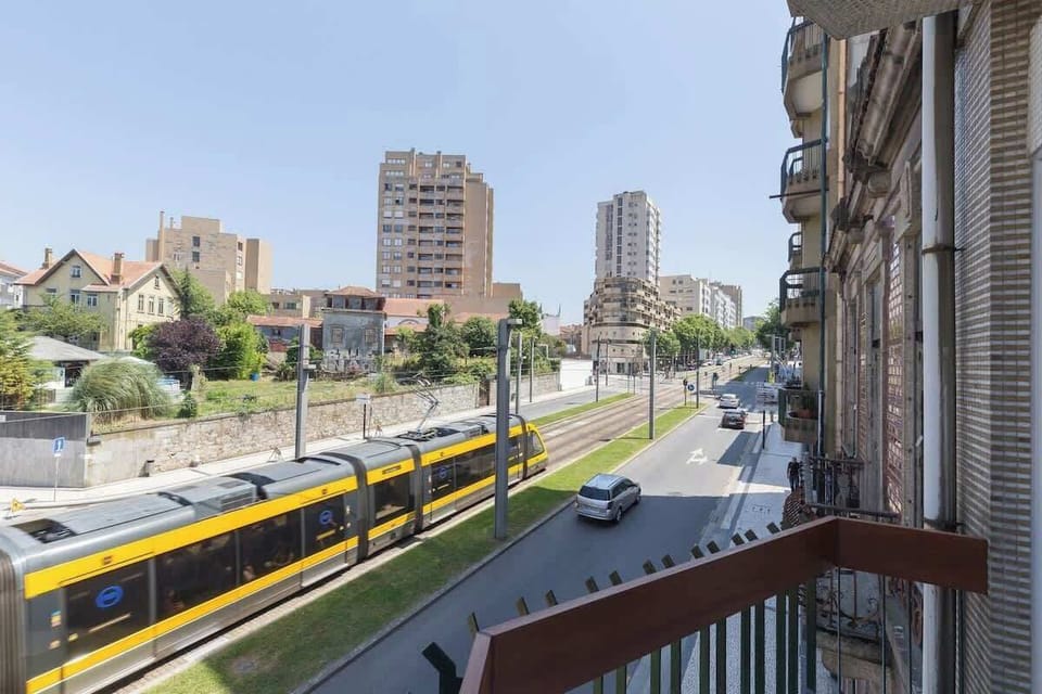 You have the metro in front of the apartment, so you could go anywhere.