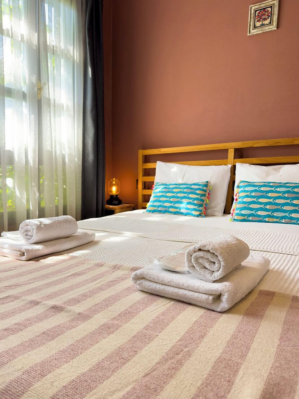 Standard Double Room, 1 Queen Bed, Garden View | Premium bedding, soundproofing, free WiFi, bed sheets