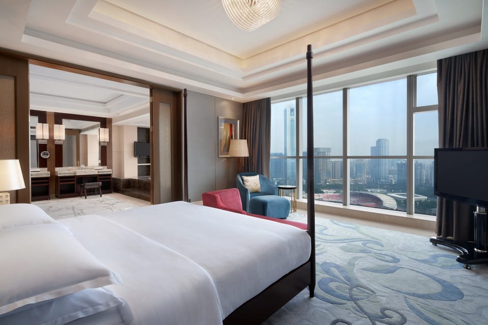 Presidential Suite, 1 Bedroom | Hypo-allergenic bedding, down comforters, minibar, in-room safe