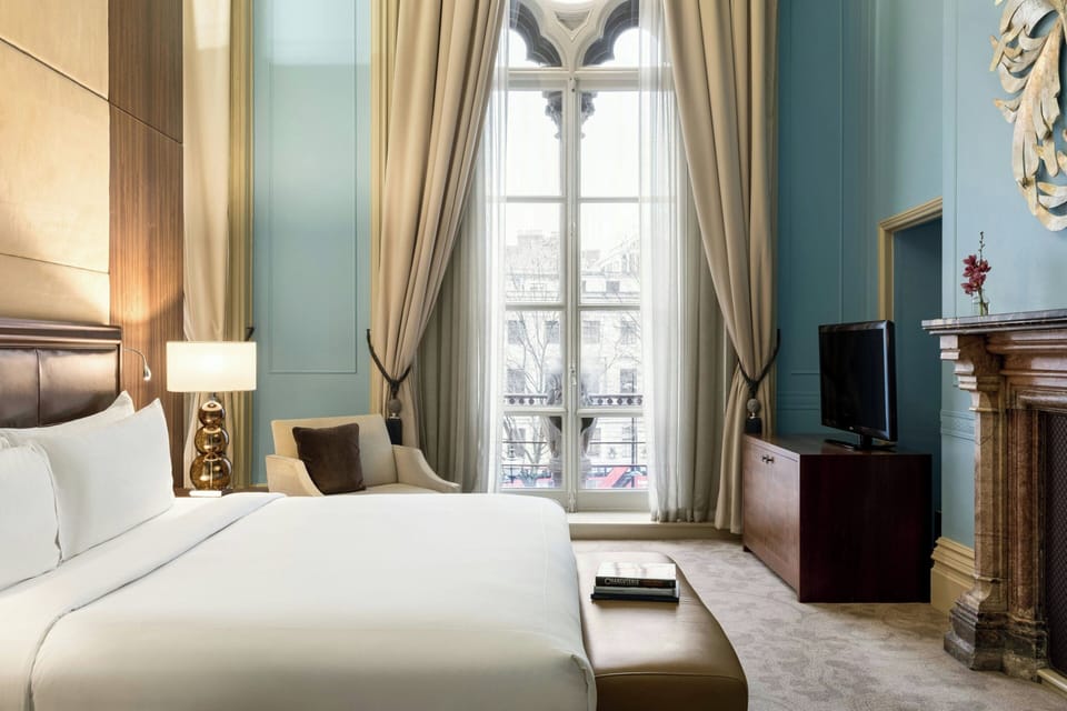 Premium bedding, down comforters, pillowtop beds, minibar