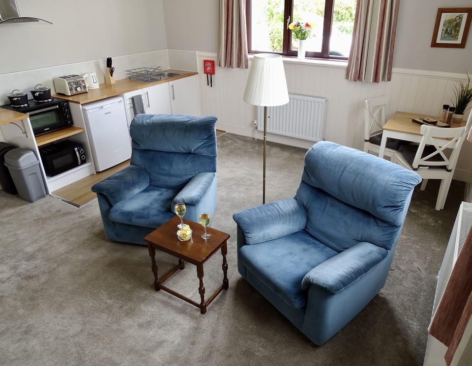 Exclusive Suite, 1 King Bed, Non Smoking (Blackmore) | Private kitchen | Fridge, electric kettle, highchair