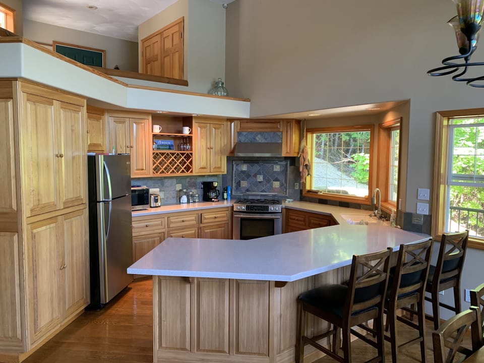 Kitchen - second full refrigerator in the garage 
