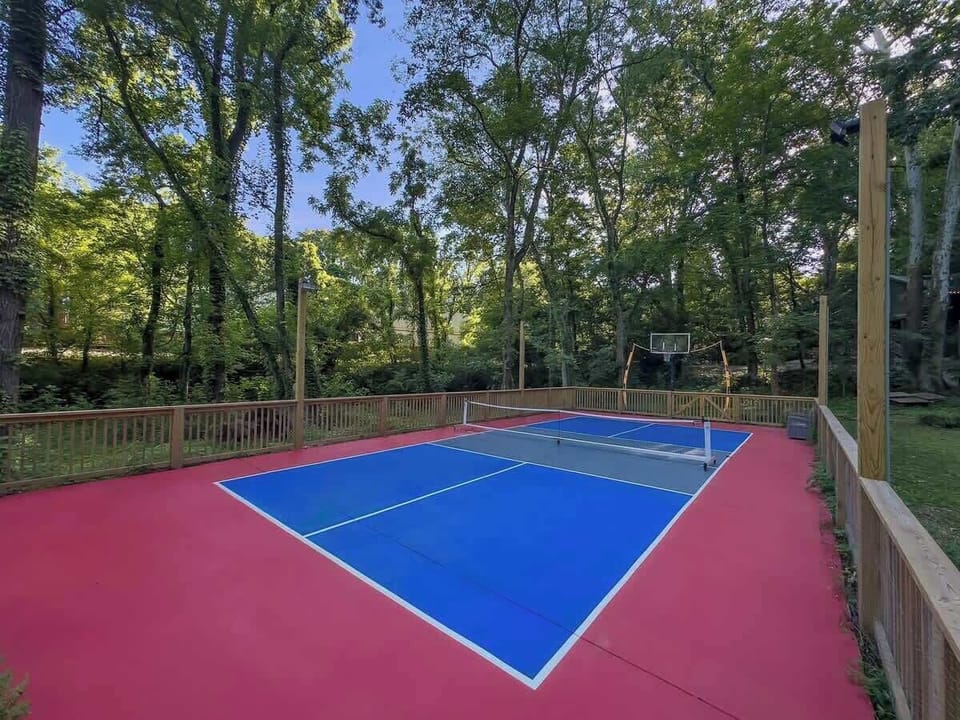 Pickle Ball and basketball court