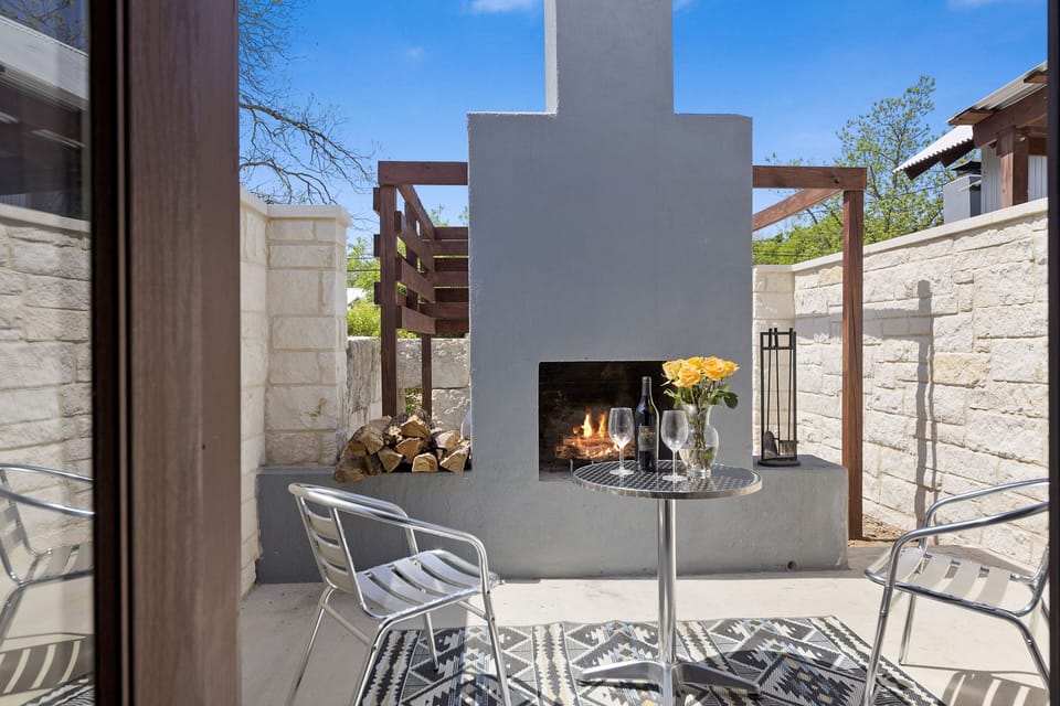 Wood-Burning Firepit