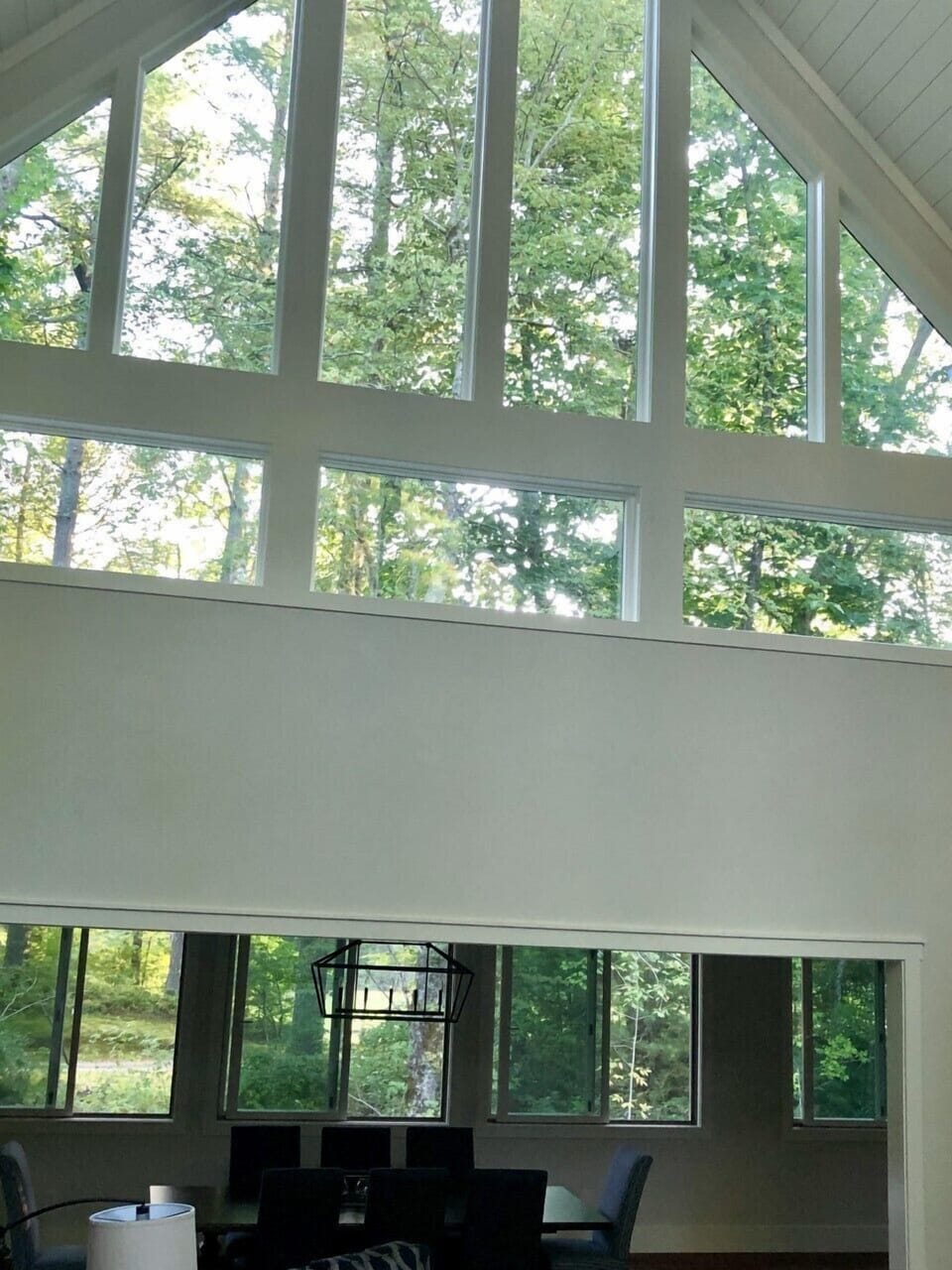 Back windows view from 2nd floor