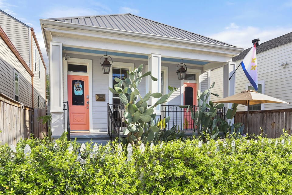 Front of the home. Full Private 3 bed 2 bath home included in the reservation.