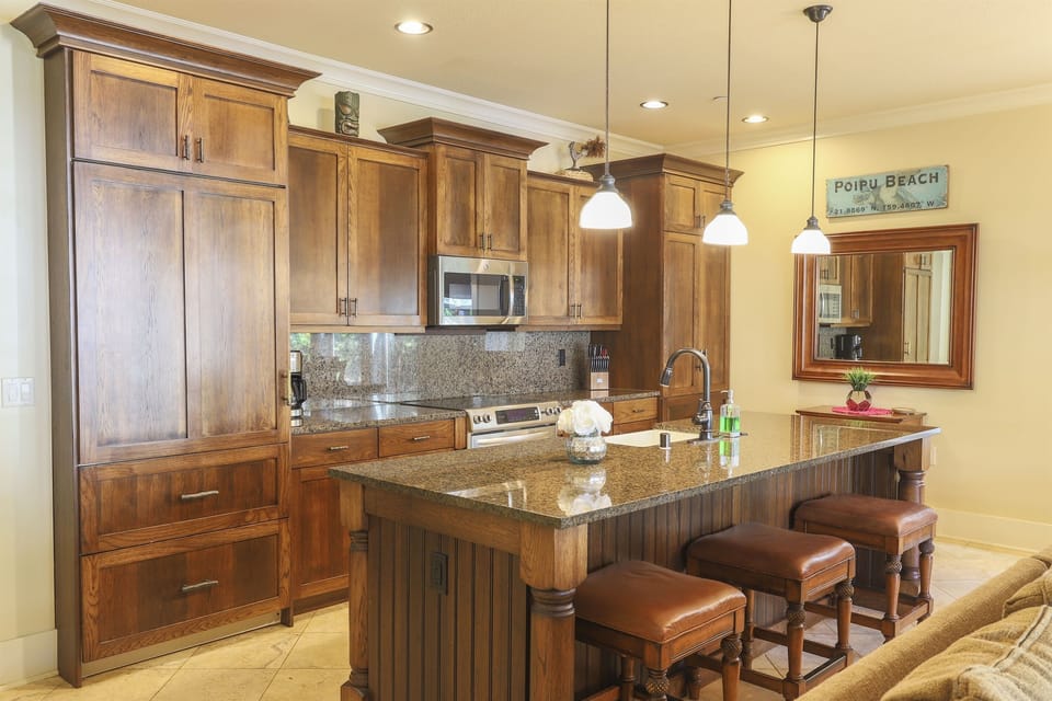 Fully stacked kitchen