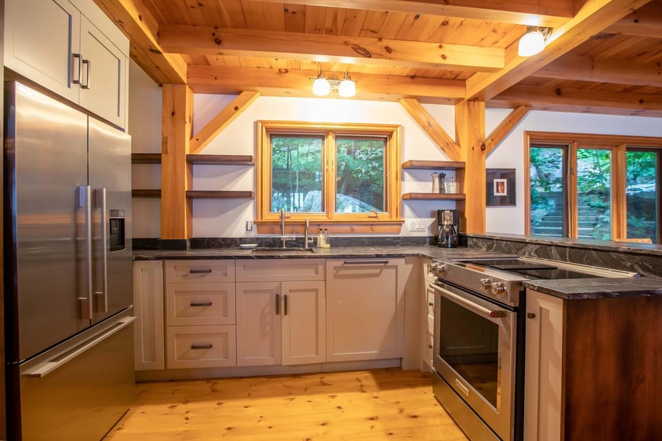 Main cottage fully equipped kitchen