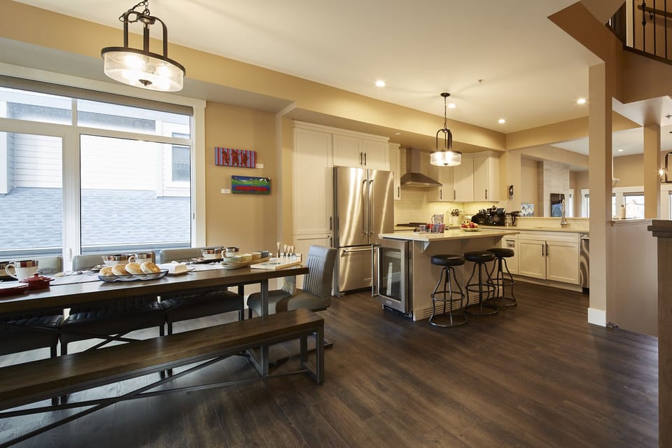 Open designed kitchen