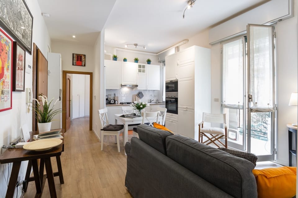 Apartment, 2 Bedrooms | Living area | Flat-screen TV