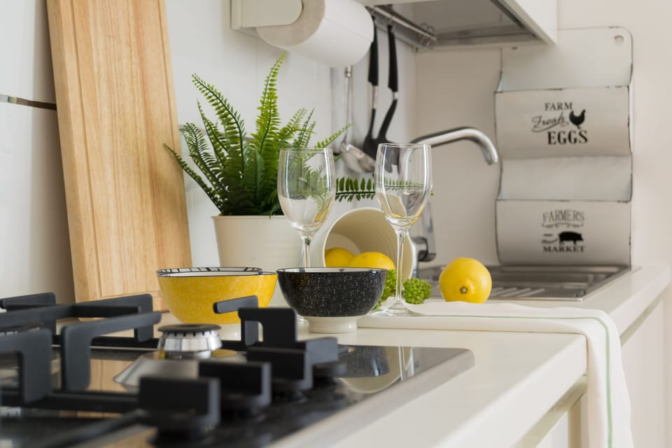 Apartment, 1 Bedroom | Private kitchenette | Fridge, microwave, oven, stovetop