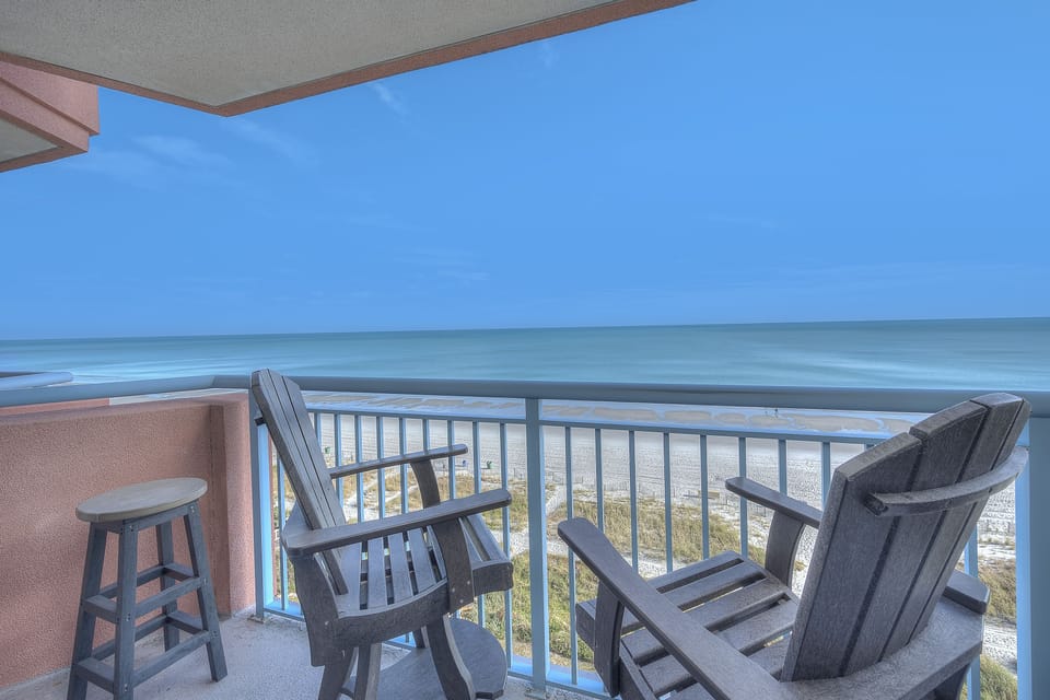 Have your morning coffee with a view. 