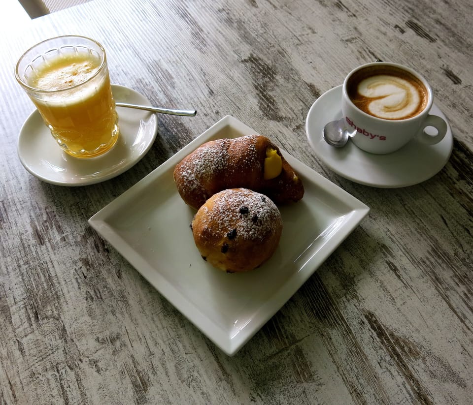 To-go breakfast for a fee