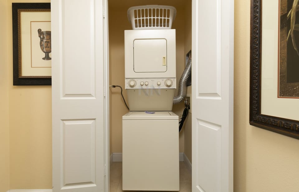 The laundry facilities