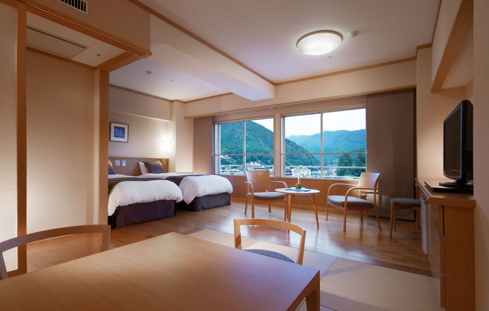 Superior Room with Tatami Area, Non Smoking | In-room safe, desk, WiFi, bed sheets