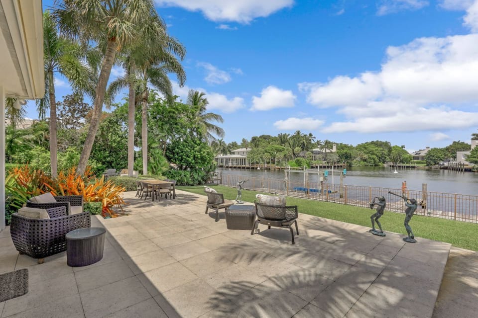 Back Patio to Canal