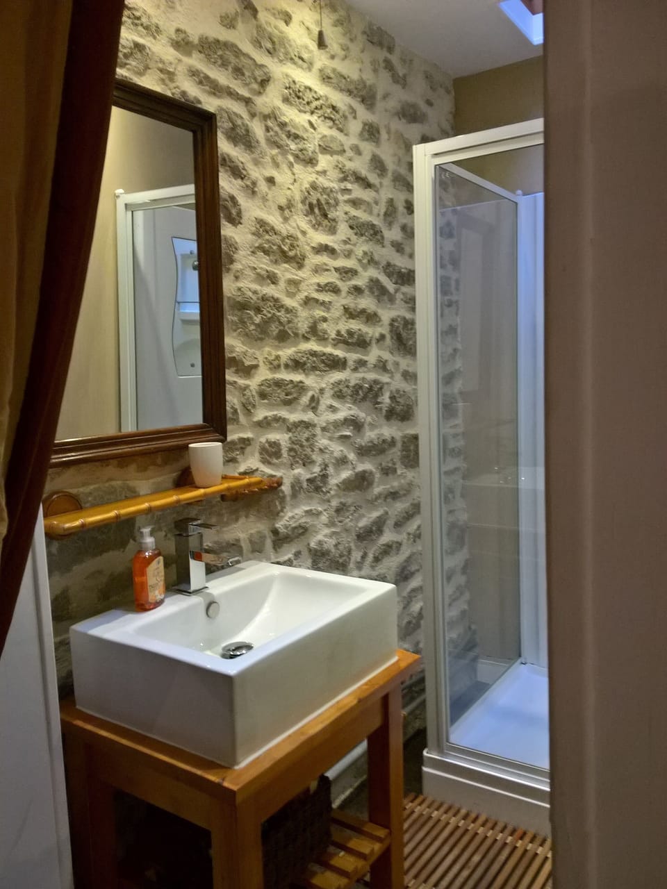 Upstairs bathroom/shower