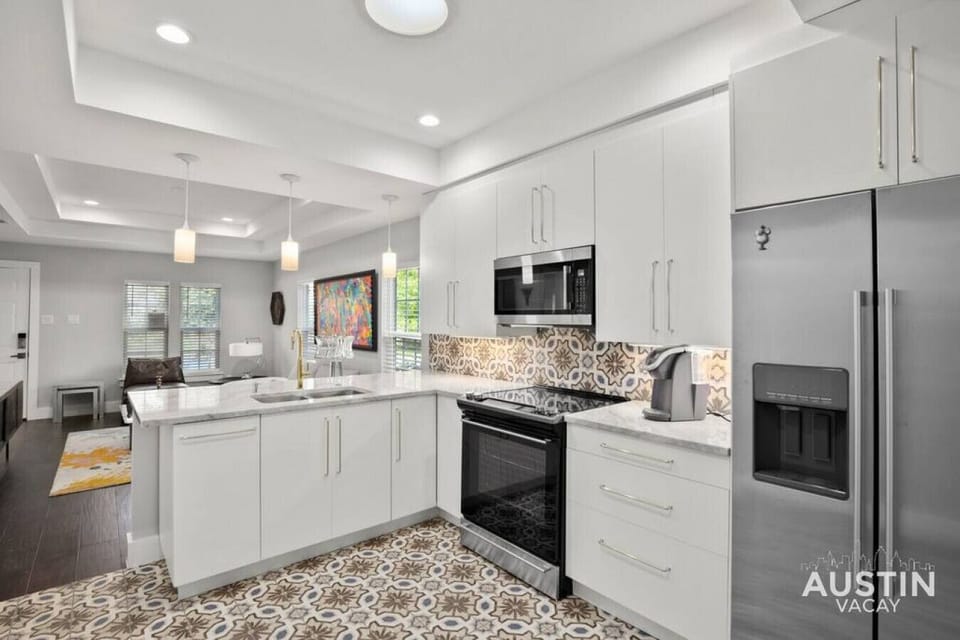Fully equipped kitchen with all the essentials