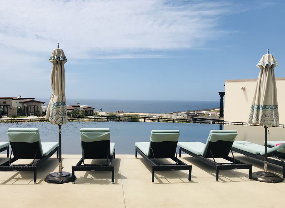 Beautiful ocean views from all pools 