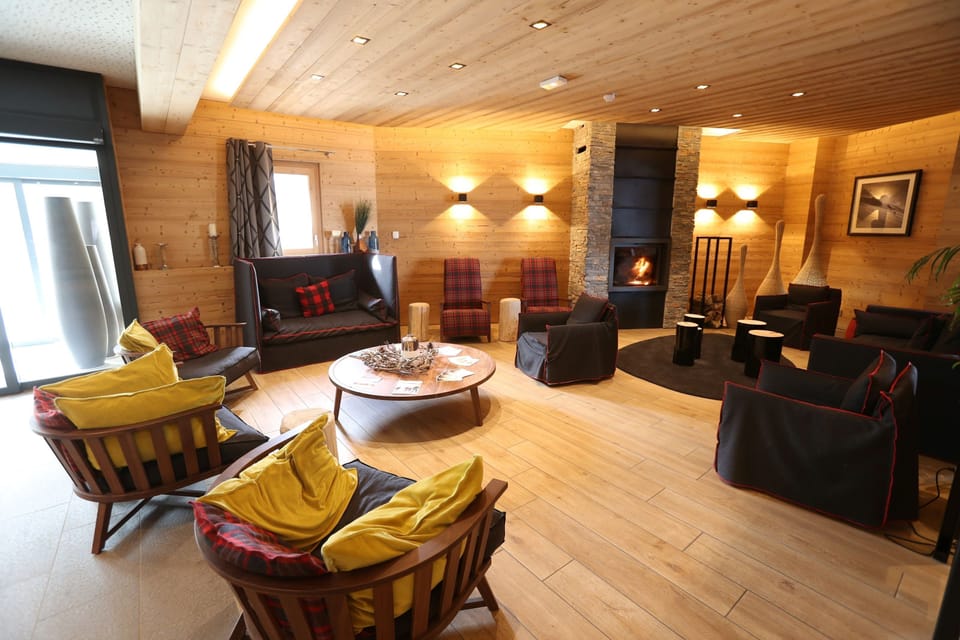 Enjoy access to the communal lounge featuring a fireplace.